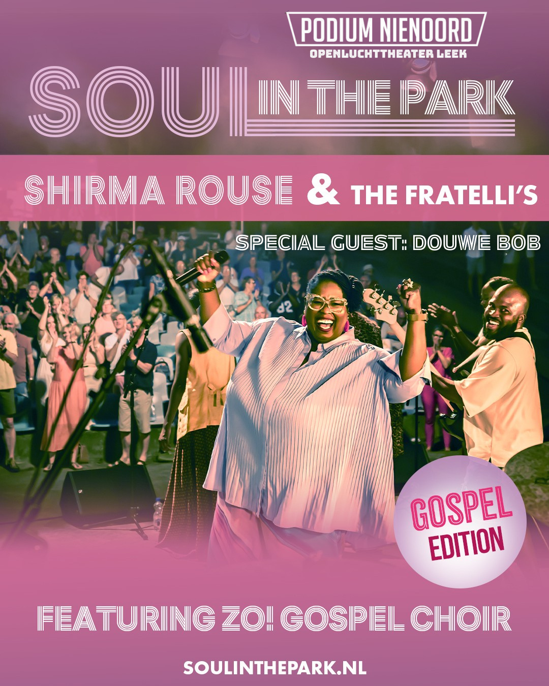 Shirma Rouse en Douwe Bob brengen Soul in the Park
